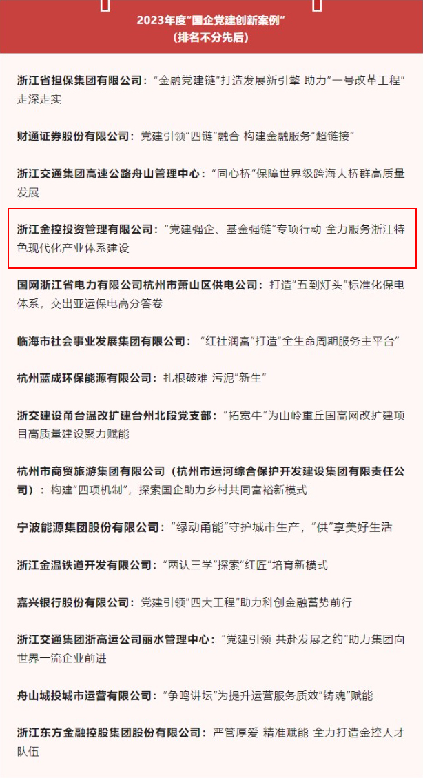 喜报 尊龙凯时人生就是博管理公司荣获2023年度浙江“国企党建创新案例”.png